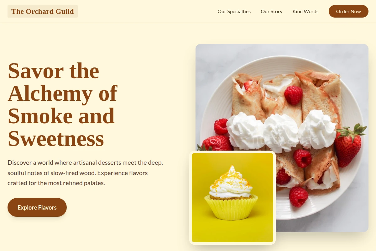 Smoked Dessert