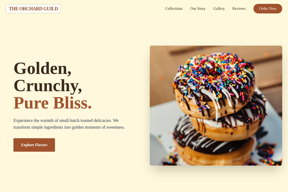 Toasted Dessert