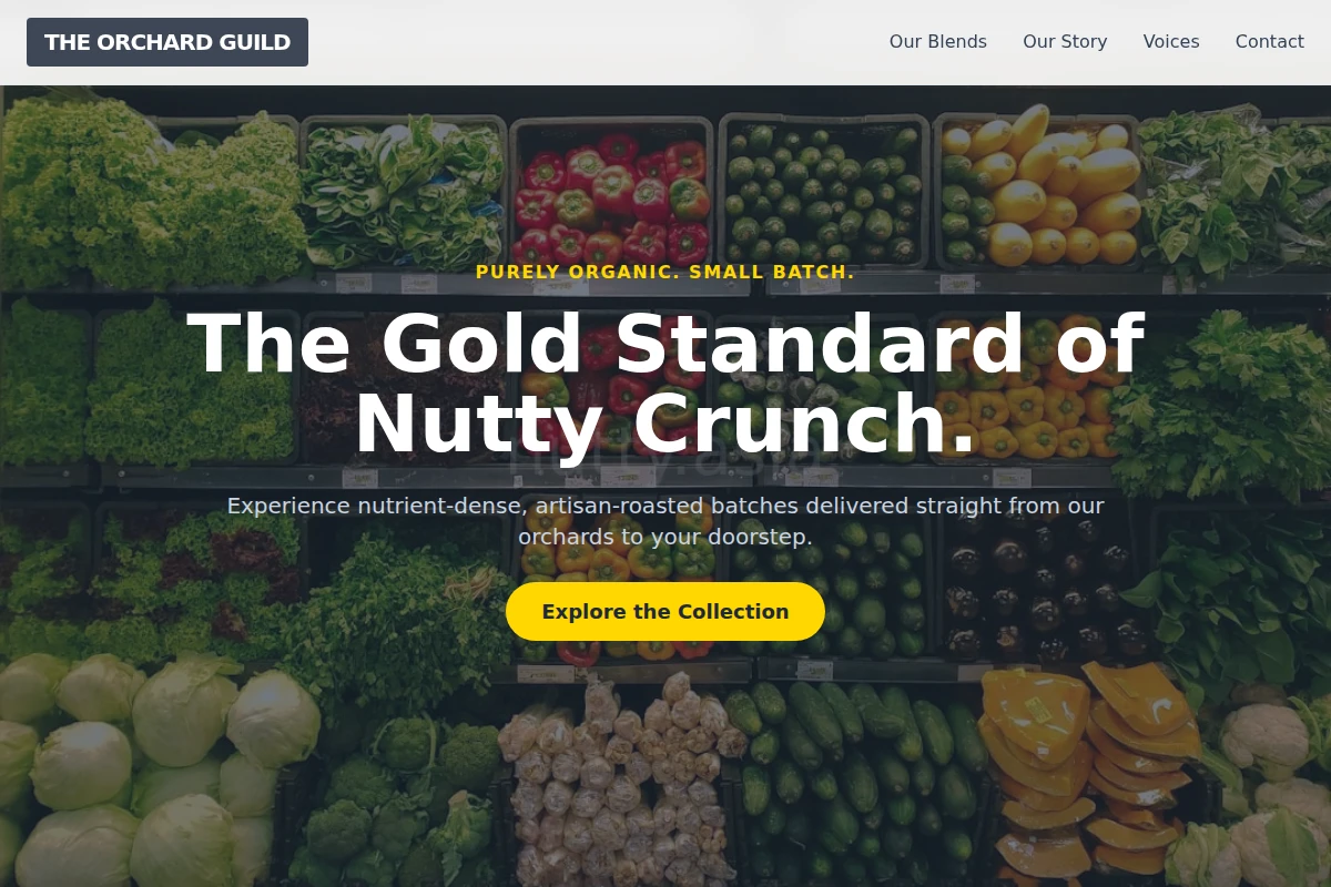 Crunchy Organic Food