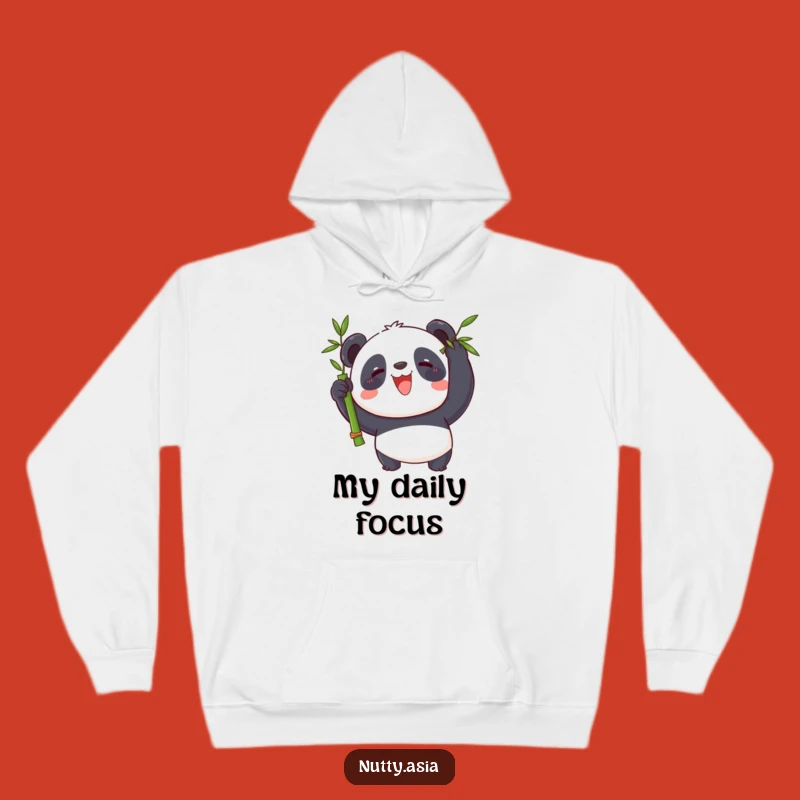 Funny Panda Balance Master Hoodie - Cozy Bamboo Trickster Sweatshirt Gift